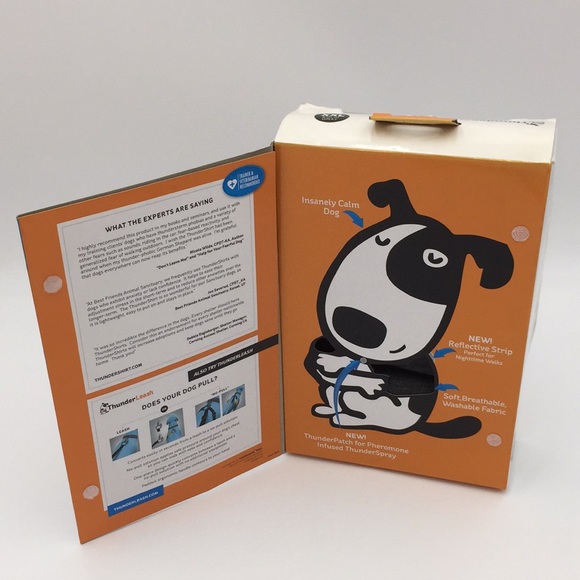 Thunder Shirt Dog Pet Insanely Calm Anxiety Training Harness Grey Size X… - Picture 4 of 14